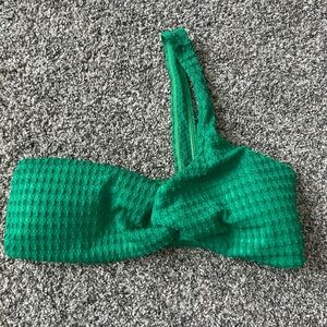 Green swim top